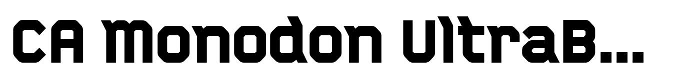 CA Monodon UltraBold